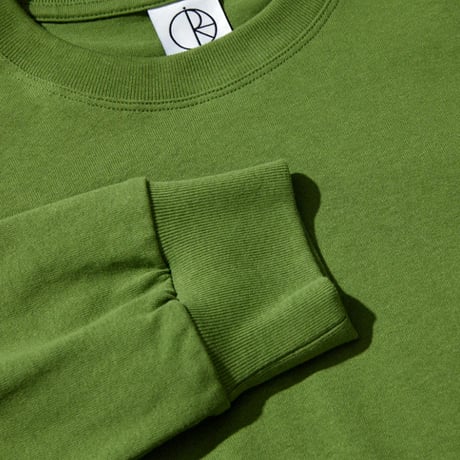 POLAR SKATE CO Tシャツ 長袖 ポーラー　TEAM LS TEE （GARDEN GREEN）