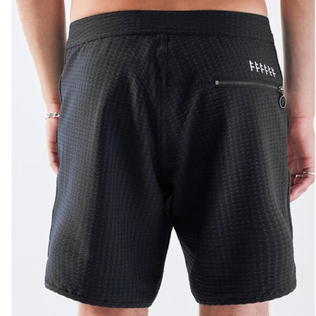 SALE FORMER ボードショーツ トランクス 黒 メンズ フォーマー　FORMER DELICATE SCALLOP 17'  TRUNK （BLACK）