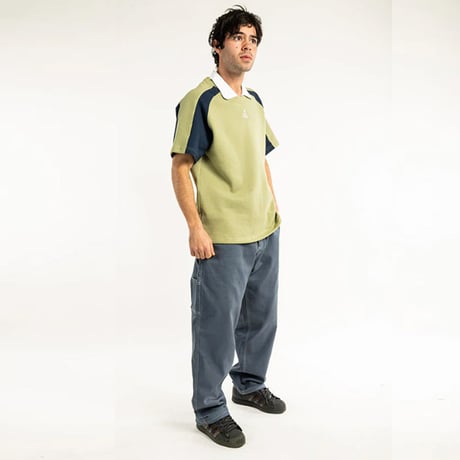 THEORIES PANTS セオリーズ パンツ ピアノトラップパンツ　THEORIES PIANO TRAP CARPENTER PANTS （SLATE.BLUE CONTRAST STITCH）