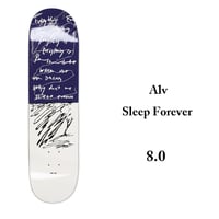 POLAR SKATE DECK 8.0インチ ポーラー デッキ　Alv  Sleep Forever