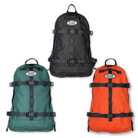 PLAINSANE PS BACK PACK 15L（BLACK　FOREST GREEN　DEEP ORANGE)  スノーボード バックパック リュック プレインセイン PLAIN SANE