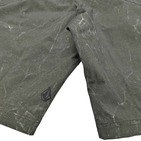 VOLCOM ショーツ ハーフパンツ パンツ　Stone Faded Hybrid Shorts （Squadron Green）