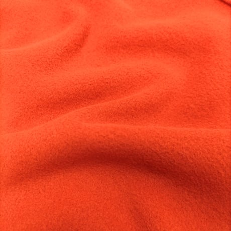 SALE 23-24 GREENCLOTHING グリーンクロッシング インナー ヘンリーネック　GREEN CLOTHING LIGHT FLEECE HENLEY NECK  (ORANGE）