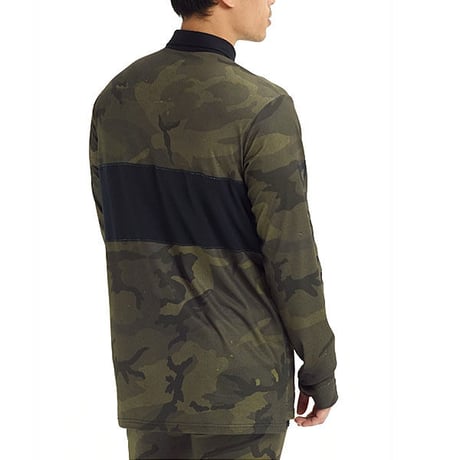 SALE BURTON メンズ インナー Men's Burton Midweight Rugby Shirt （Worn Camo)
