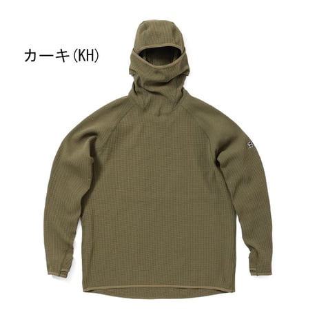 241 トゥーフォーワン エリア241 - ワッフルフーディー 241 TWO FOR ONE WAFFLE HOODIE（カーキ　アッシュ）