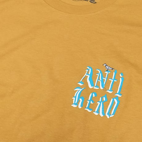 ANTIHERO SKATEBOARDS Tシャツ アンタイヒーロー 半袖　PIGEON LINDIG TEE (GINGER)