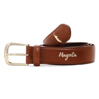 MAGENTA SKATEBOARDS ベルト マゼンタ マジェンタ　PWS BELT （BROWN）