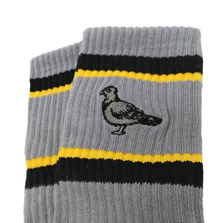 ANTIHERO SKATEBOARDS ソックス アンタイヒーロー グレー 黒 メンズ　ANTI HERO BASIC PIGEON EMB SOCKS （2カラー)