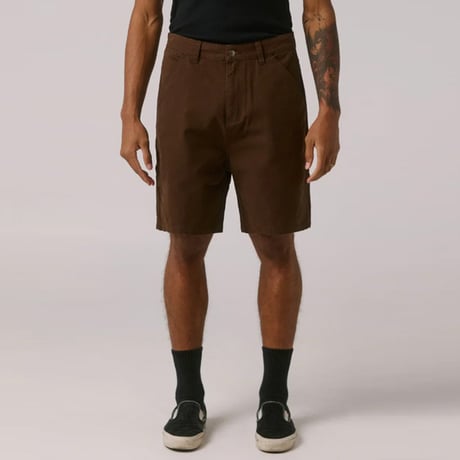 FORMER パンツ ショーツ フォーマー　FORMER VT DISTEND 20.5' CANVAS CARPENTER SHORT （BROWN）