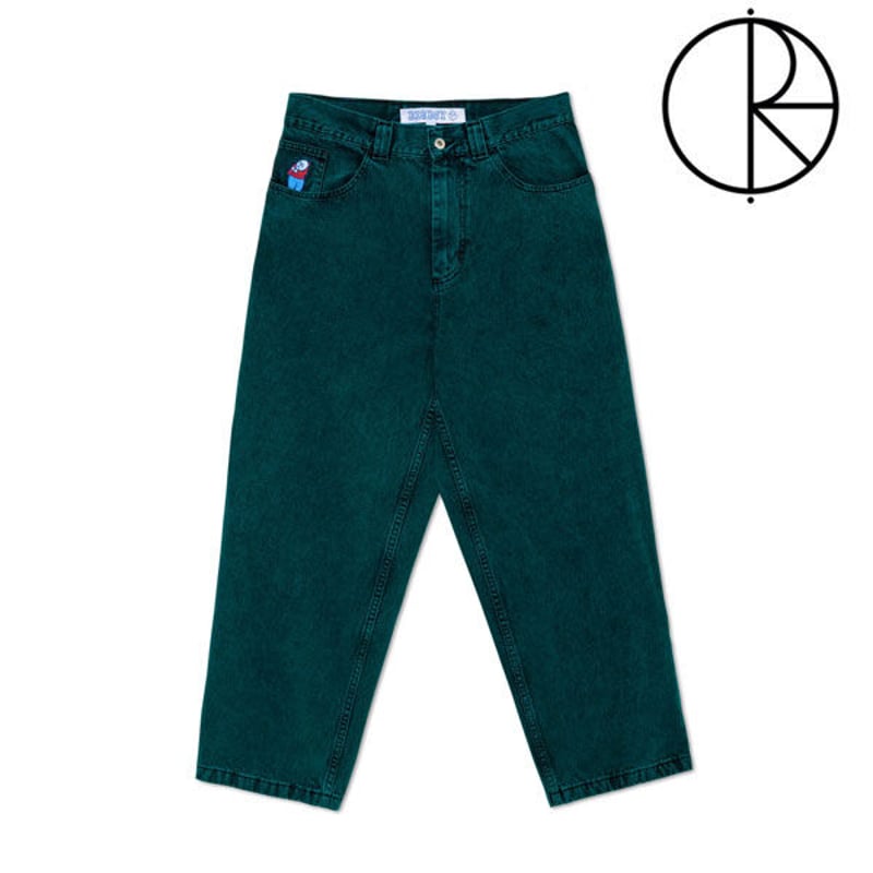 POLAR SKATE CO. BIG BOY JEANS TEAL BLACK