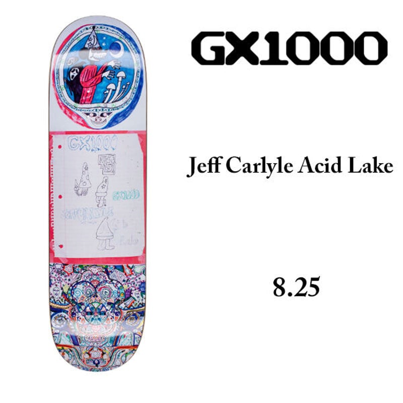 GX1000 デッキ 【 8.25インチ 】 GX1000 Jeff Carlyle Aci