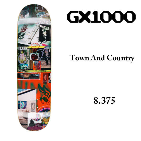 GX1000 デッキ 8.375インチ ジーエックスセン Town And Country |