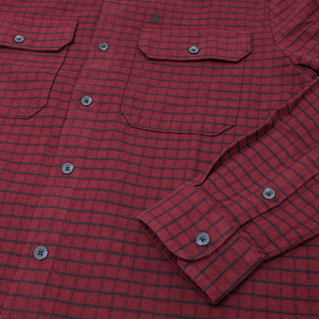 VOLCOM 長袖 シャツ ボルコム メンズ　Volcom AUGUSTONE LS Shirt （MER）