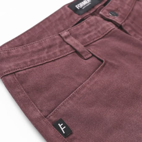 FORMER デニム パンツ フォーマー　FORMER AG DENIM PANT （MAROON）