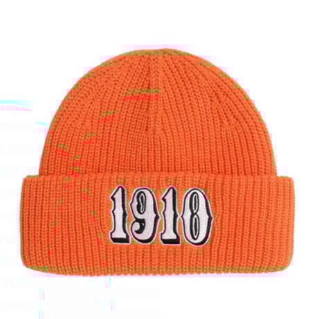 1910 9teenten ビーニー　1910 OG2 Beanie （Orange） MS225224 オレンジ ニット帽 ナインティーン テン