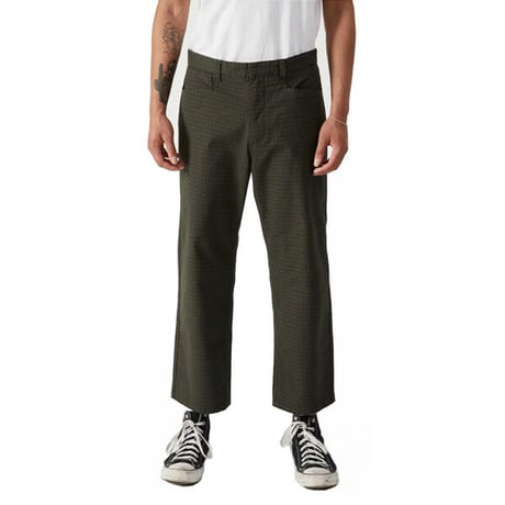 SALE FORMER パンツ メンズ フォーマー　FORMER AG SKATE SLACK PANT  （CHECK/CHAR） SALE