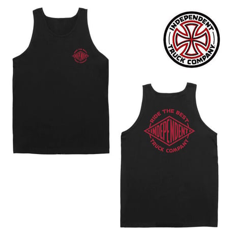 SAEL INDEPENDENT SKATEBOARD タンクトップ インディペンデント　Seal Summit Independent Mens Tank （BLACK）