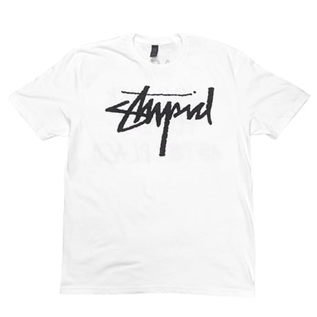 DEAR, STUPID TEE LTD ディアースケーティング 半袖 Tシャツ （WHITE）
