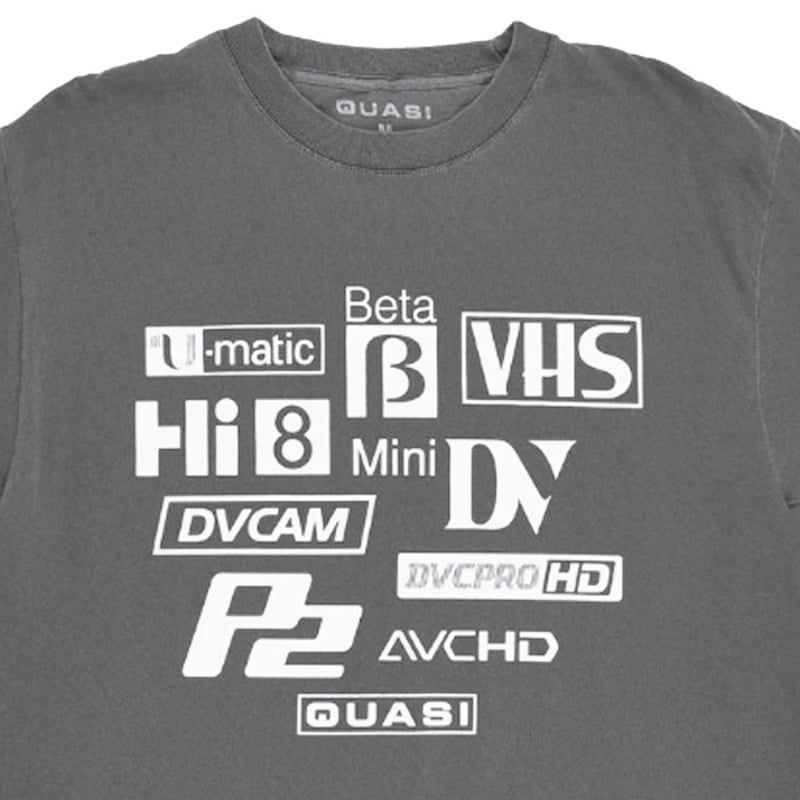 QUASI Tシャツ 半袖 グレー クワジ クワージー クアジ QUASI SKATEBOA