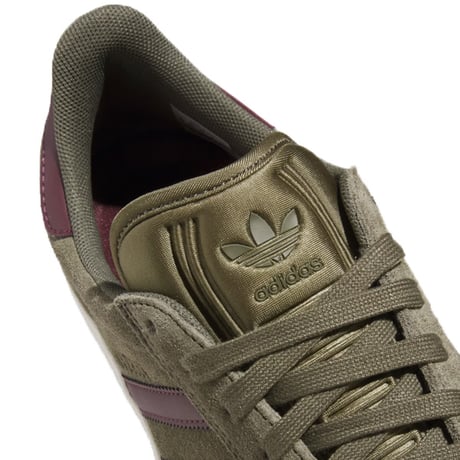 ADIDAS SKATEBOARDING スニーカー アディダス ガゼル ADV メンズ　Gazelle ADV （グリーンｘブラウン)