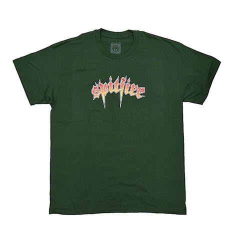 SPITFIRE WHEELS Tシャツ 半袖 スピットファイア 緑　SPIT FIRE VENOM S/S TEE（GREEN)