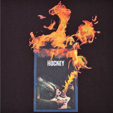 HOCKEY Tシャツ 半袖 SKATEBOARDS ホッケー 黒　Sounds Of Spring Tee（Black)