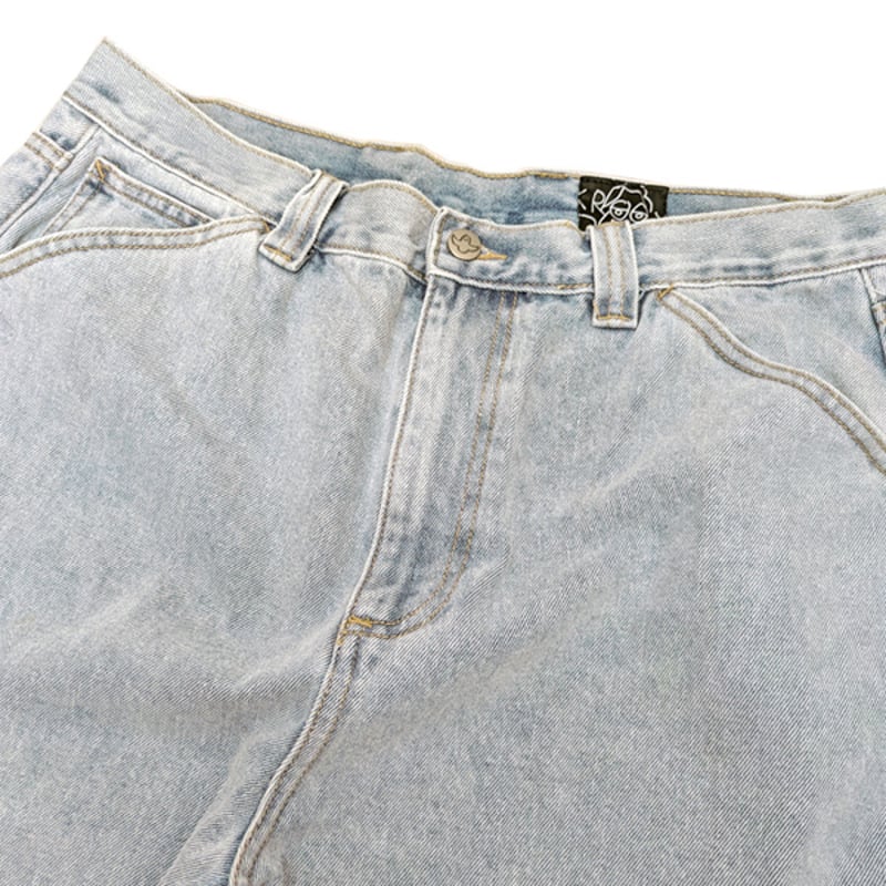 KROOKED デニム パンツ クルキッド KOFFIN CARPENTER PANTS （B