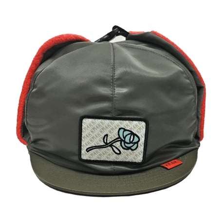 23-24 KM4K キャップ　KM4K CAP10 MA-1 MR. BIG  サイズ⇒62cm（OLLVE/DARK OLIVE/ORANGE） カモシカ