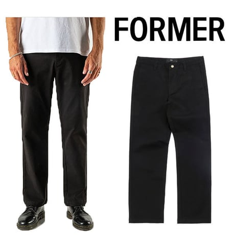 FORMER パンツ クラックス フォーマー メンズ　FORMER CRUX PANT （BLACK）