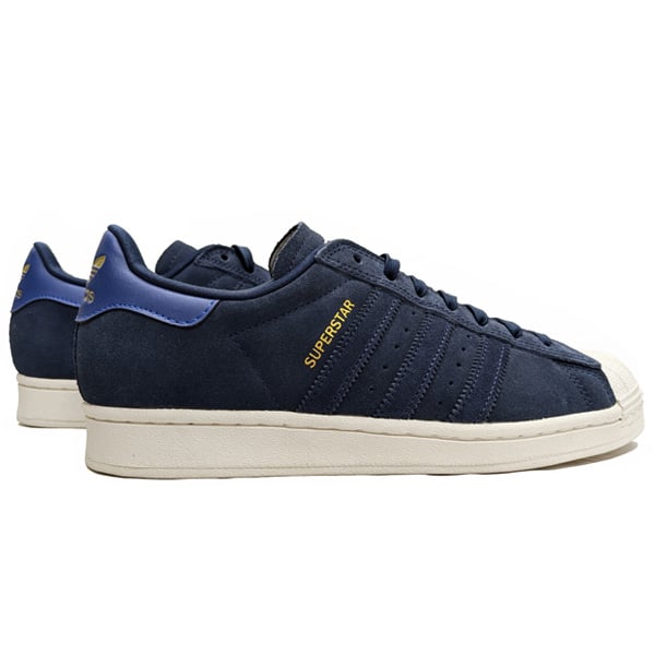 訳ありOUTLET SALE 26.0cm ADIDAS スーパースター ネイビー