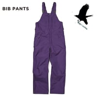 24-25 スノーパンツ スノーボードウェア メンズ レディース グリーンクロージング GREEN CLOTHING BIB PANTS  (PURPLE)