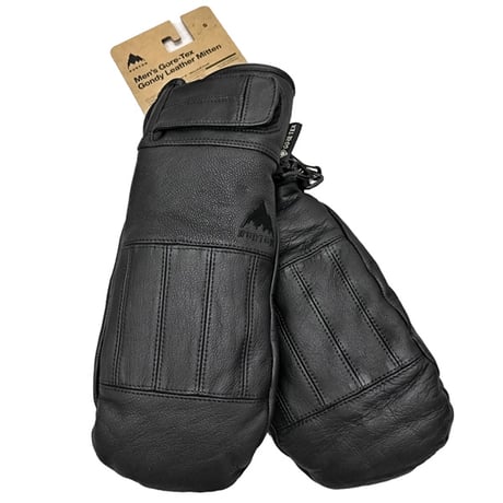 BURTON バートン メンズ グローブ Men's Burton Gondy GORE-TEX Leather Mittens （True Black)