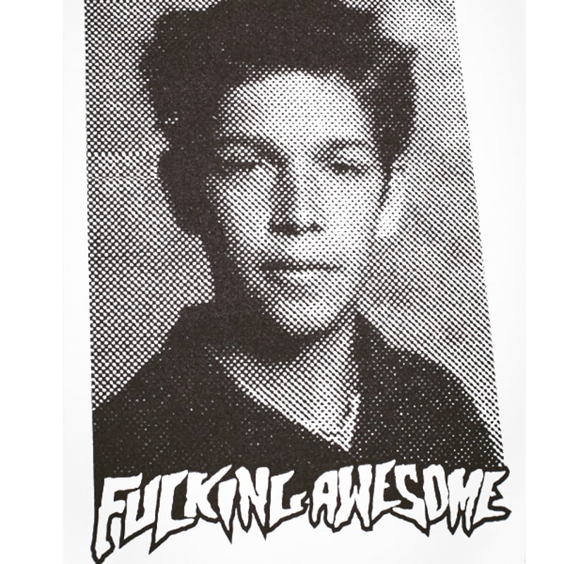 FUCKING AWESOME ファッキンオーサム Tシャツ 半袖 白 Gonz FUCKING AWESOME ファッキンオーサム Tシャツ 半袖 白 Gonz