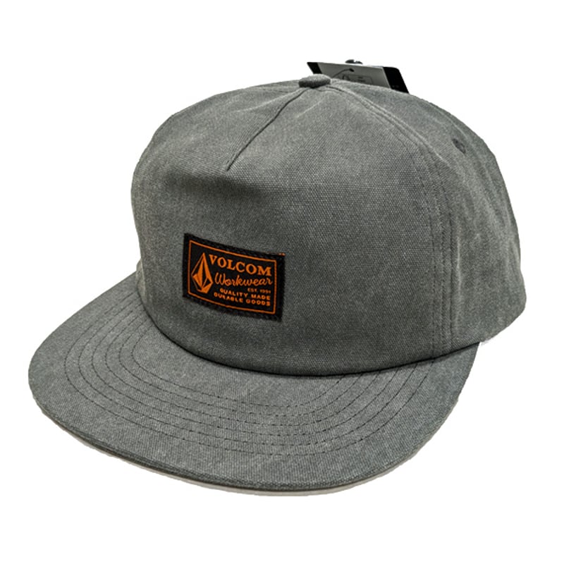 VOLCOM ボルコム キャップ グレー系 CAP Workwear Adjustable