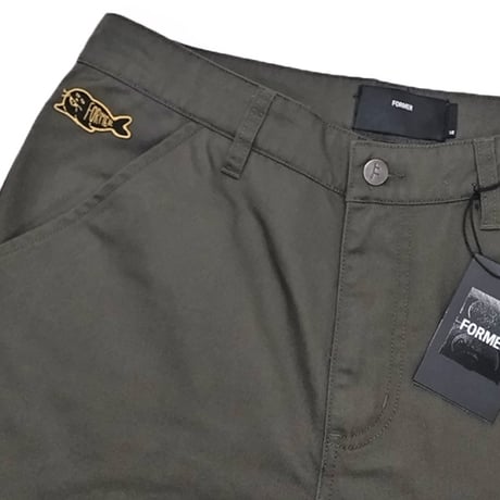 FORMER ワーク パンツ フォーマー　FORMER REYNOLDS WORK PANT （DEEP OLIVE）