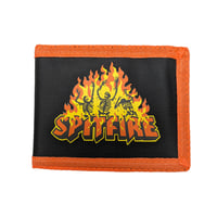 SPITFIRE WHEELS  財布 スピットファイア　HELLFIRE BI-FOLD WALLET（BLACK/ORANGE）