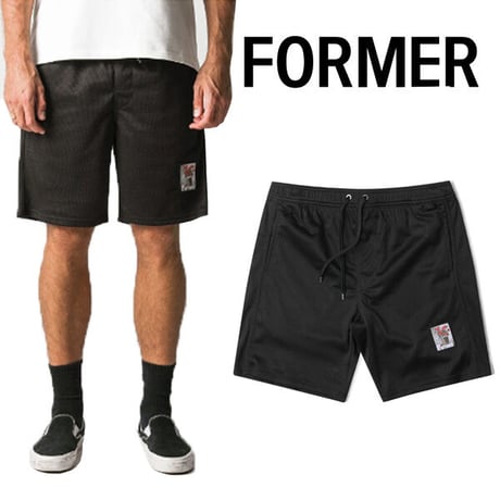 FORMER パンツ ショーツ フォーマー　FORMER STILL LIFE BALL WALKSHORT （BLACK）