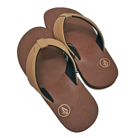 SALE VOLCOM ボルコム サンダル ビーチサンダル ビーサン　Victor Sandals （Brown Khaki）