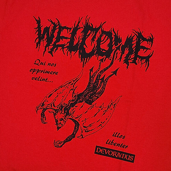 最終価格！SALE WELCOME SKATEBOARDS Tシャツ ウェルカム 半袖 DEV