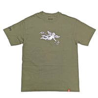 SPITFIRE WHEELS Tシャツ 半袖 スピットファイア　MOLOTOV ANGEL S/S TEE（MILITARY GREEN）
