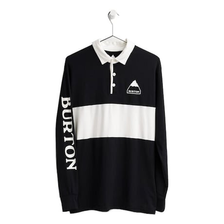 SALE BURTON メンズ インナー Men's Burton Midweight Base Layer Rugby Shirt （True Black / Stout White）