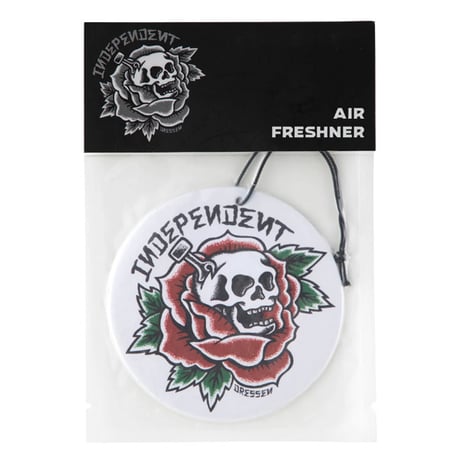INDEPENDENT SKATEBOARD エアーフレッシュナー インディペンデント　Dressen Skull Rose Independent Air Freshener