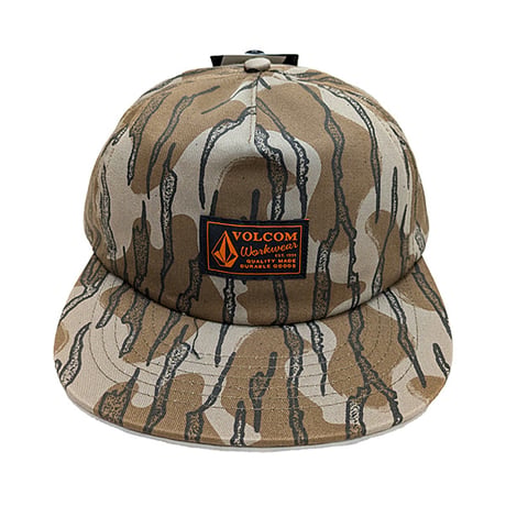 VOLCOM ボルコム キャップ 迷彩 CAP 　Workwear Adjustable Hat （Brindle）