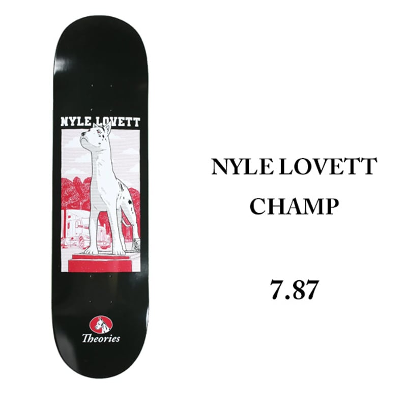 早い者勝ち！　バローネ　デッキ　セミ3コン THEORIES DECK 7.87インチ セオリーズ デッキ NYLE LOVETT CHA