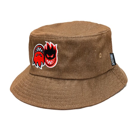 SPITFIRE WHEELS ハット バケットハット スピットファイア　SPIT FIRE ETERNAL BUCKET HAT（BROWN）