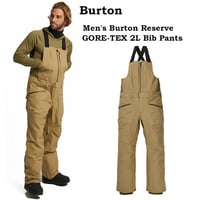 BURTON メンズ スノーボードウエア ビブパンツ Men's Burton Reserve GORE‑TEX 2L Bib Pants （Kept）