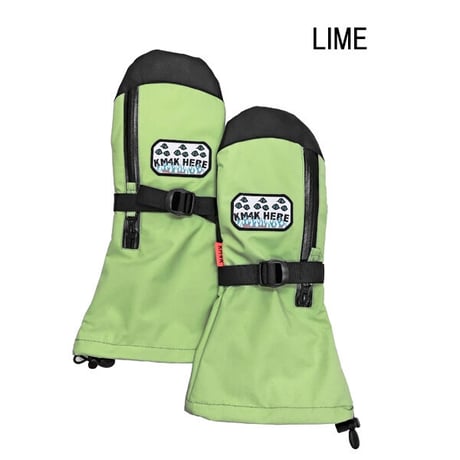 KM4K グローブ ミトン　KM4K GLOVE 7  （CLASSIC RED　TEAL　LIME） スノーグローブ メンズ レディース カモシカ