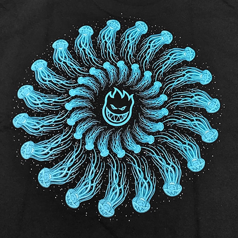 SPITFIRE WHEELS Tシャツ 半袖 黒 スピットファイア SPITFIRE x SPITFIRE WHEELS Tシャツ 半袖 黒 スピットファイア SPITFIRE x