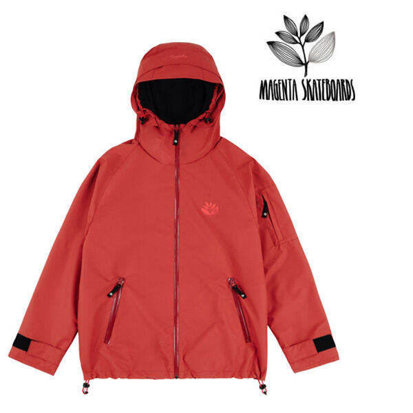 “期間限定★30％off SALE” ナイロン ジャケット メンズ マゼンタ MAGENTA SKATEBOARDS RAINFALL COAT  （AUBURN）