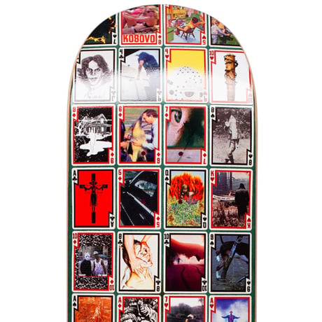 HOCKEY SKATEBOARDS DECK ホッケー デッキ 8.0インチ　Playing Cards Shape 1